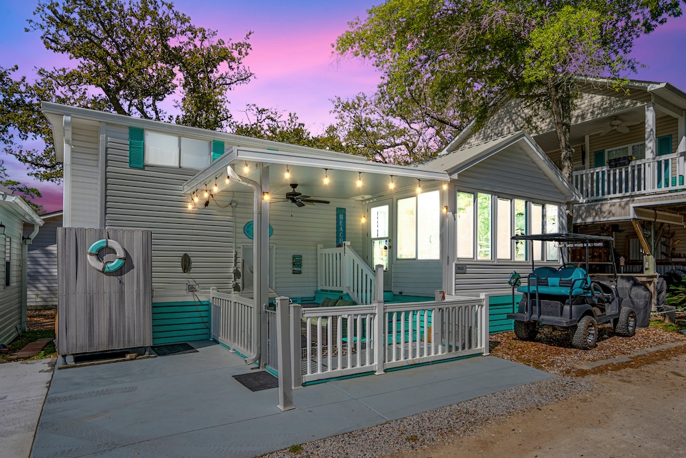 Sophie's Paradise beachhouse at Ocean Lakes Family Campground